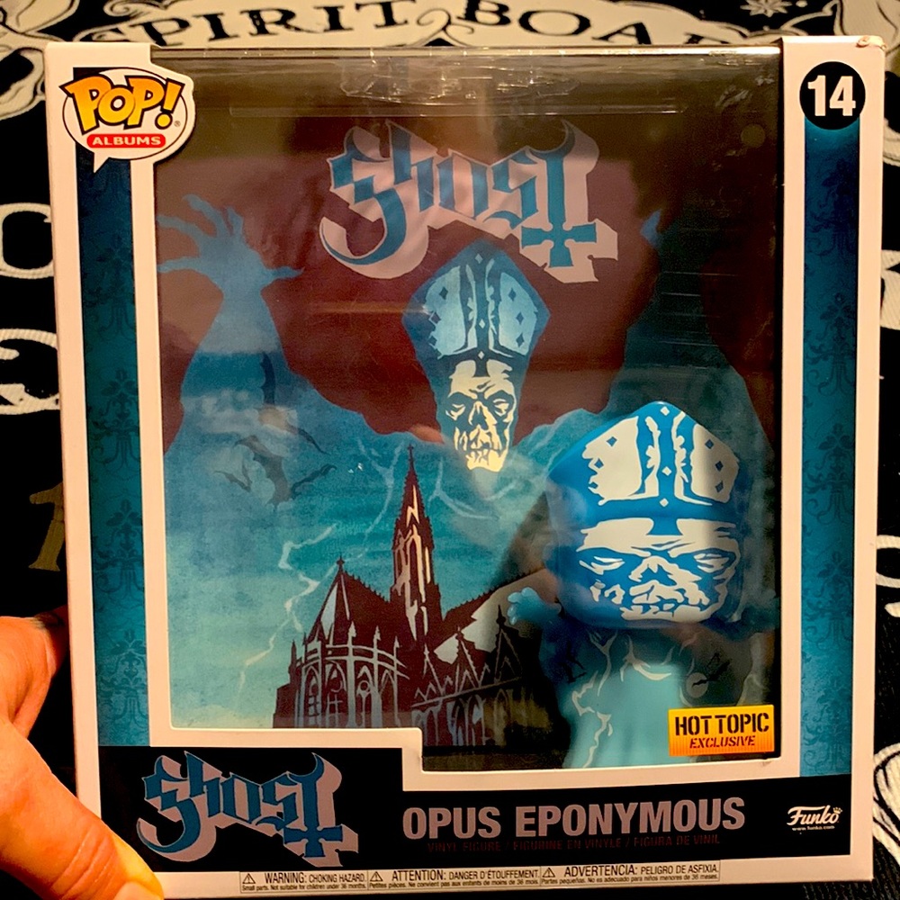 Ghost opus eponymous Funko hot topic exclusive.still in plastic. Sold out